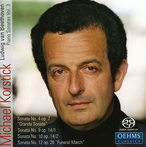 the album cover for L.V. Beethoven - Piano Sonatas 3