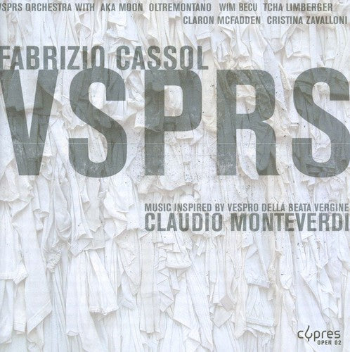 the album cover for Fabrizio Cassol - Vsprs Inspired By Moenteverdi Vespers [Digipak]