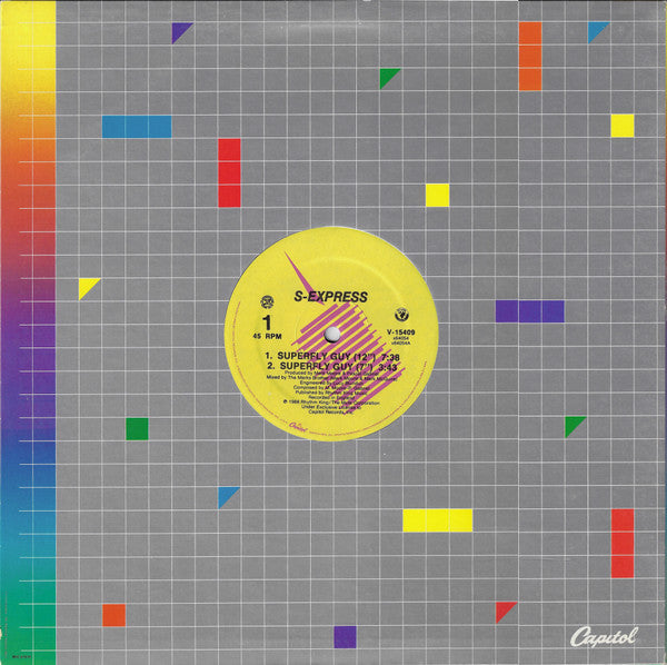S-Express* : Superfly Guy (12")