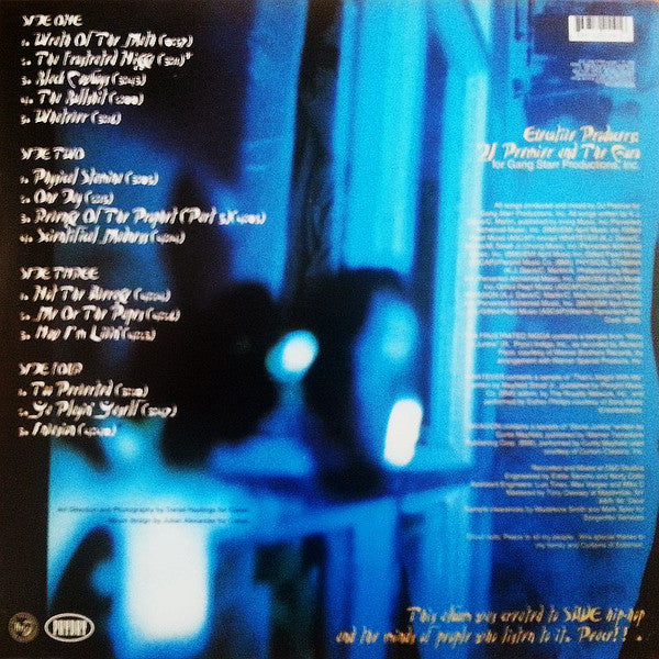 Jeru The Damaja : Wrath Of The Math (2xLP, Album, RE)