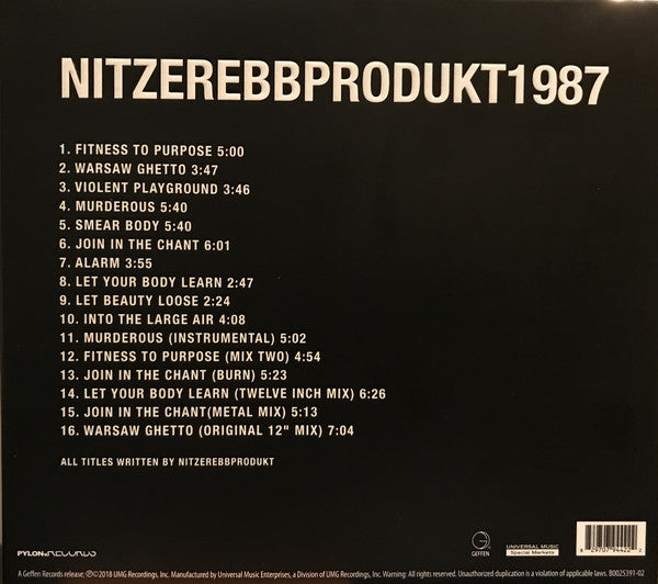 Nitzer Ebb : That Total Age (CD, Album, Ltd, RE)