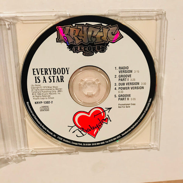Babydol : Everybody Is A Star (CD, Single, Promo)