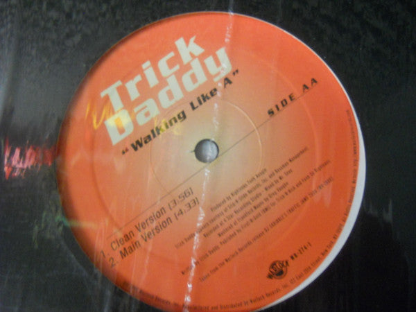 Three 6 Mafia / Trick Daddy : From Da Back / Walkin Like A (12")