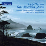 the album cover for Bruce Browne - Veljo Tormis on American Shores