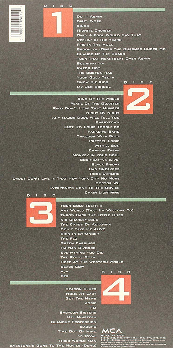 Steely Dan : Citizen Steely Dan 1972-1980 (4xCD, Comp, RM, Mat + Box, RE)