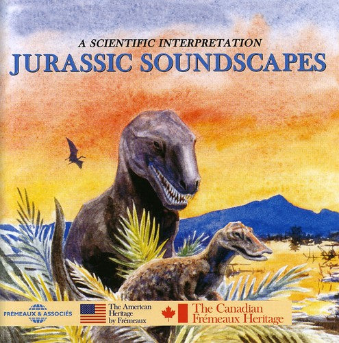 the album cover for NATURAL ATMOSPHERES - Jurassic Soundscapes a Scientific Interpretation