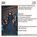 the album cover for Slovak Radio Symphony Orchestra - Spanish Festival