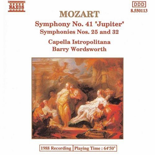 the album cover for Capella Istropolitana - Symphonies 25, 32 & 41