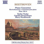 the album cover for Stefan Vladar - Piano Concerti 3 & 4