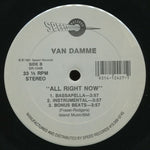 Van Damme : All Right Now (12")