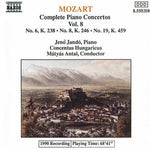 the album cover for JenÅ‘ JandÃ³ - Piano Concerti 6, 8 & 19