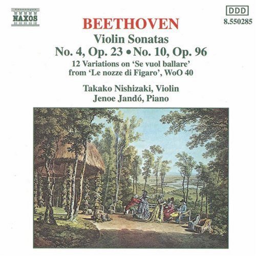 the album cover for JenÅ‘ JandÃ³ - Violin Sonatas 23 & 96 / Mozart Variations