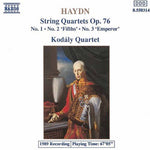 Kodály Quartet - String Quartets Op 76, 1-3 (CD)