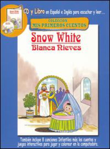 the album cover for Mis Primeros Cuentos - Snow White/Blanca Nieves