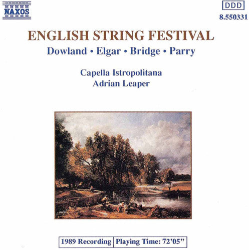the album cover for Adrian Leaper - English String Festival