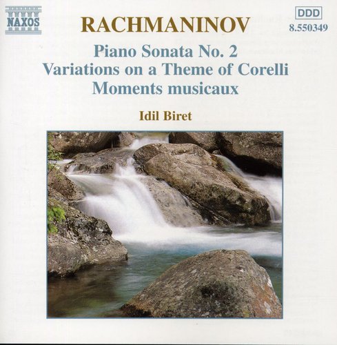 the album cover for Idil Biret - Piano Sonata / Variaitions on a Corelli Theme