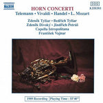 the album cover for Bedrich Tylsar - Horn Concerti