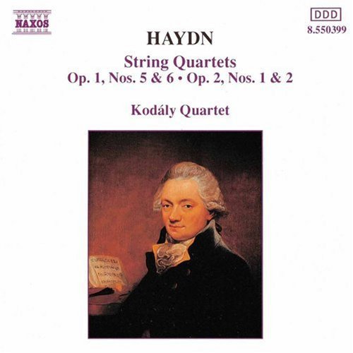 the album cover for Kodaly Quartet - String Quartets Op 1 & 2