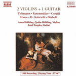 the album cover for 2 Violins & 1 Guitar-Vol. 1 - Two Violins & One Guitar 1
