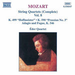 the album cover for Eder Quartet - String Quartets 8