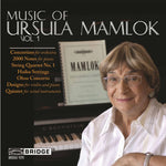 the album cover for Patrick Ensemble Zimmerli - Music of Ursula Mamlok 1