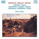 the album cover for SIMON LINDLEY - French Organ Music