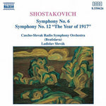 the album cover for Ladislav Slovak - Symphonies 6 & 12
