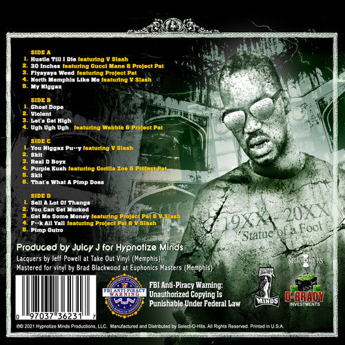 Juicy J - Hustle Till I Die (CD)