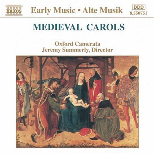 the album cover for Jeremy Summerly - Medieval Carols