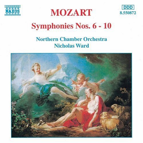 the album cover for Nicholas Ward - Symphonies 6-10