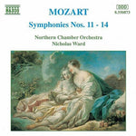 the album cover for Nicholas Ward - Symphonies 11-14
