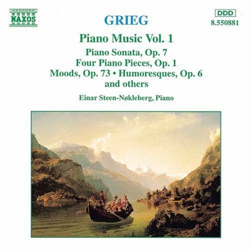 the album cover for Einar Steen-Nokleberg - Piano Music 1