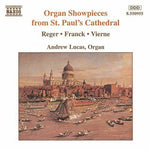 the album cover for ANDREW LUCAS - Organ Showpieces