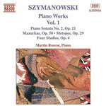 the album cover for Martin Roscoe - Piano Works 1