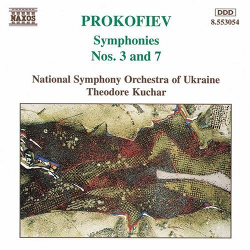 the album cover for Theodore Kuchar - Symphonies 3 & 7