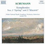 the album cover for Polish National Radio Symphony Orchestra - Symphony 1 & 3