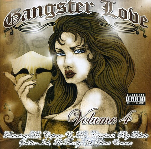 the album cover for Gangster Love 4 / Various - Gangster Love, Vol. 4