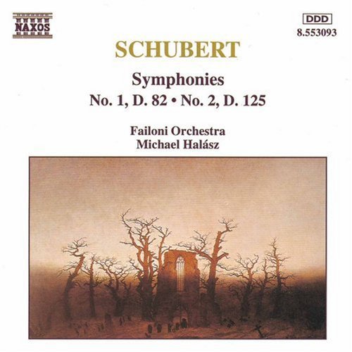 the album cover for Michael Halasz - Symphonies 1 & 2