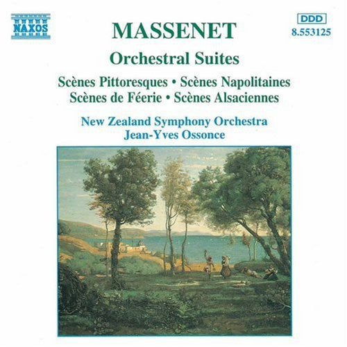 the album cover for Jean-Yves Ossonce - Orchestral Suites 4-7
