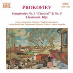 the album cover for Stephen Gunzenhauser - Symphonies 1 & 5