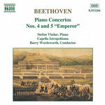 the album cover for Stefan Vladar - Piano Concertos 4 & 5