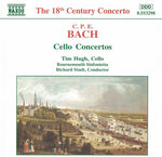 the album cover for Tim Hugh - Cello Concertos