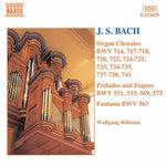 the album cover for J. RHEINBERGER - Organ Chorales Preludes & Fugues