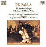 the album cover for Ismael Pons-tena - El Amor Brujo / El Retablo de Maese Pedro