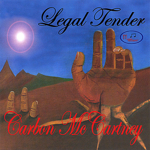 the album cover for Legal Tender - Carbon McCartney