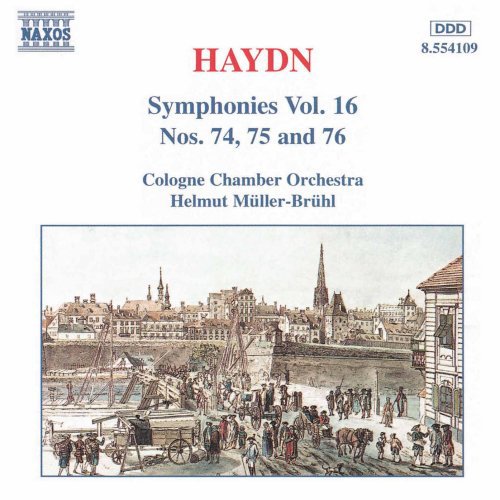 the album cover for Cologne Chamber Orchestra - Symphonies 16
