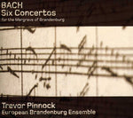 the album cover for Trevor Pinnock - Six Concertos [Digipak] (Slim)