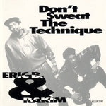 Eric B. & Rakim : Don't Sweat The Technique (CD, Single, Promo)