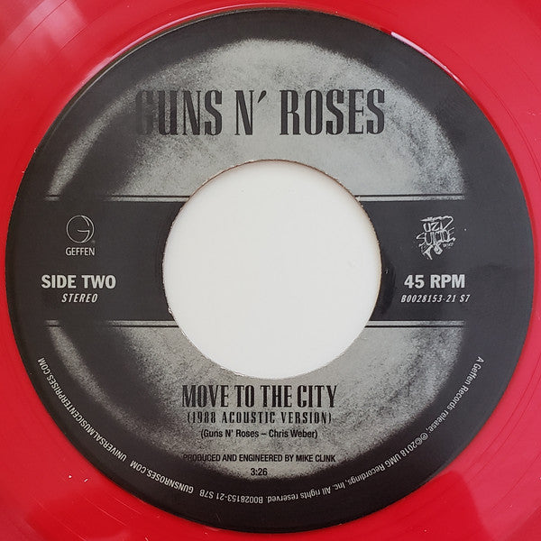 Guns N' Roses : Shadow Of Your Love (7", RSD, Single, Ltd, Red)