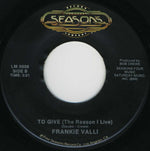 Frankie Valli : Can't Take My Eyes Off You (7", Single)